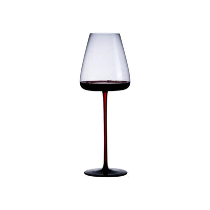 Elegant Creative Black Bow Tie Crystal Wine Glass | High-End Burgundy & Champagne Goblet