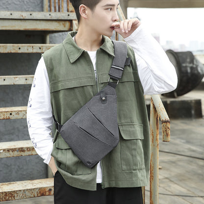 Lightweight Anti-Theft Close-Fitting Chest Sling Bag - Multi-Functional Sports Design