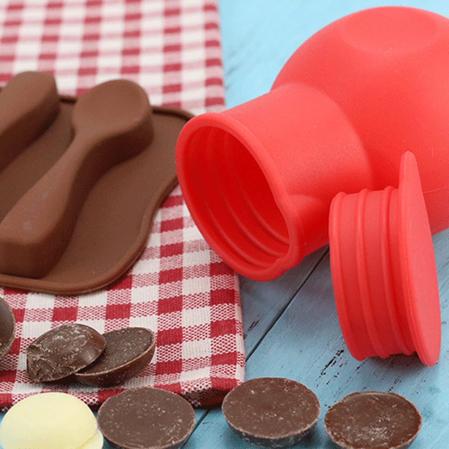 Silicone Chocolate Melting Pot | Microwave Safe Heat Resistant Baking Tool