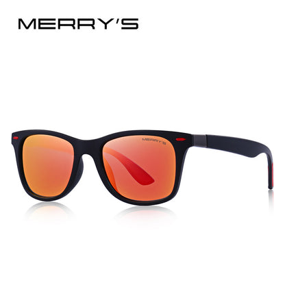 Unisex Vintage Rivet Square Sunglasses | Lightweight Polarized Driving Eyewear