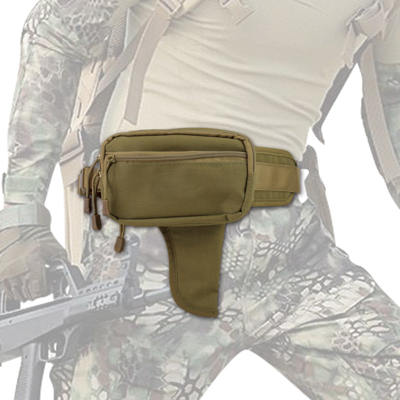 Tactical Gun Holster Waist Pack | EDC Concealed Pistol Belt Pouch