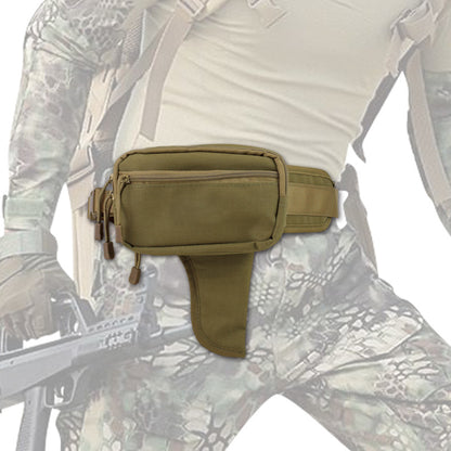 Tactical Gun Holster Waist Pack | EDC Concealed Pistol Belt Pouch