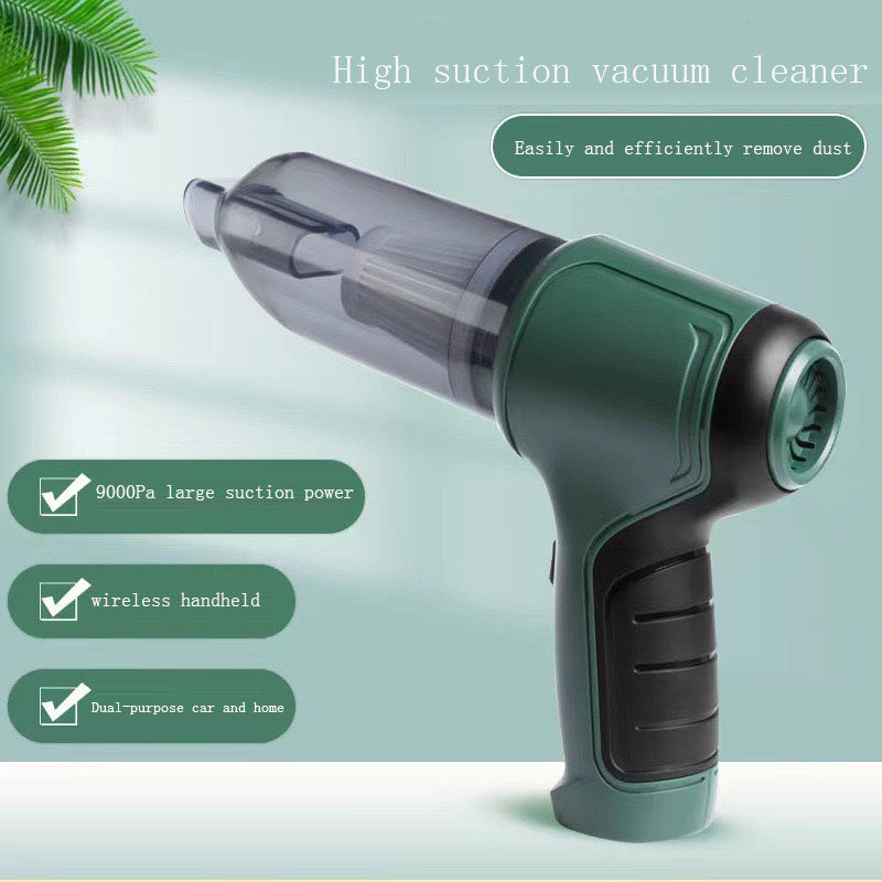 2-in-1 Wireless High-Power Car Vacuum Cleaner & Blower – Portable Handheld Suction for Home & Auto