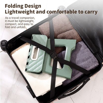 Extra Large Folding Step Stool | Portable Heavy-Duty Plastic Stool for Home, Kitchen & Outdoor Use