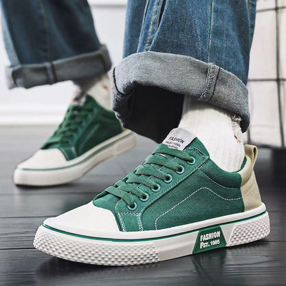 Men's Summer Breathable Canvas Casual Sneakers