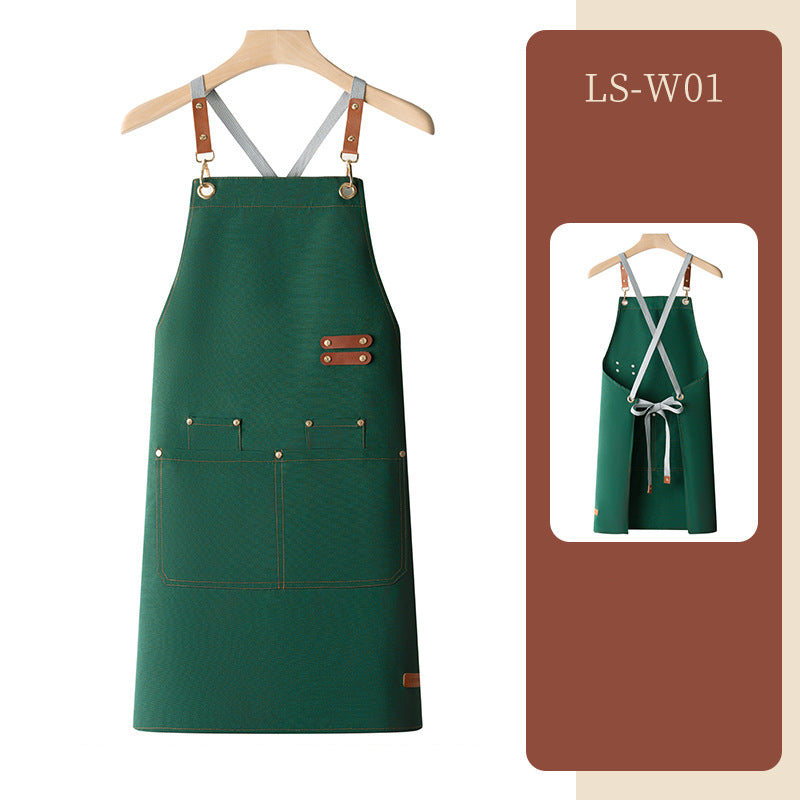 Stylish Professional Chef Apron for Kitchen & Catering | Stain-Resistant Waterproof Workwear