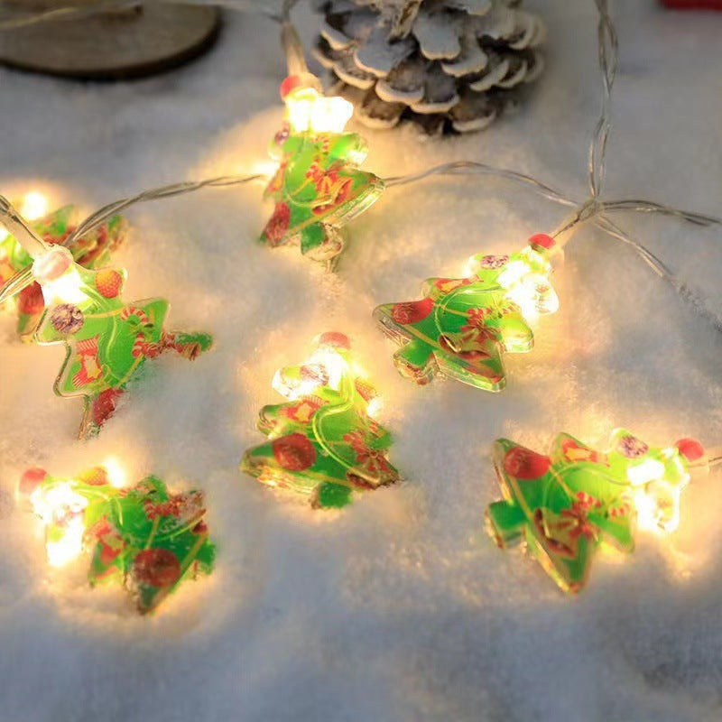 : Festive Mini Christmas Tree Fairy Lights for Holiday Decor