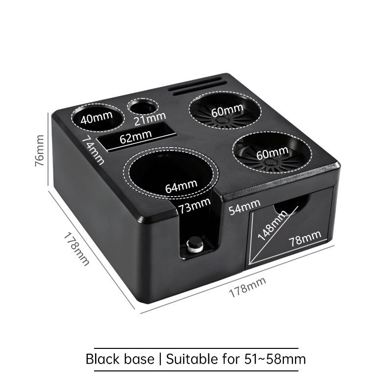 Multi-Functional Barista Storage Rack - Espresso Accessories Holder for Home & Cafe