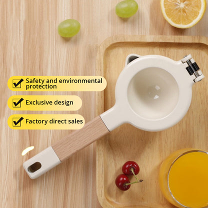 Aluminum Alloy Two-in-One Manual Lemon Squeezer