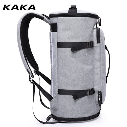 KAKA Men's Large Capacity Multi-Function Computer Backpack - Durable Travel Shoulder Bag