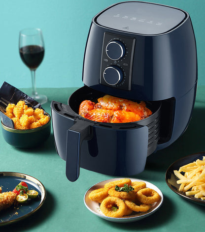 6L Large Capacity Visual Air Fryer - Multi-Function Electric Oven & Fryer