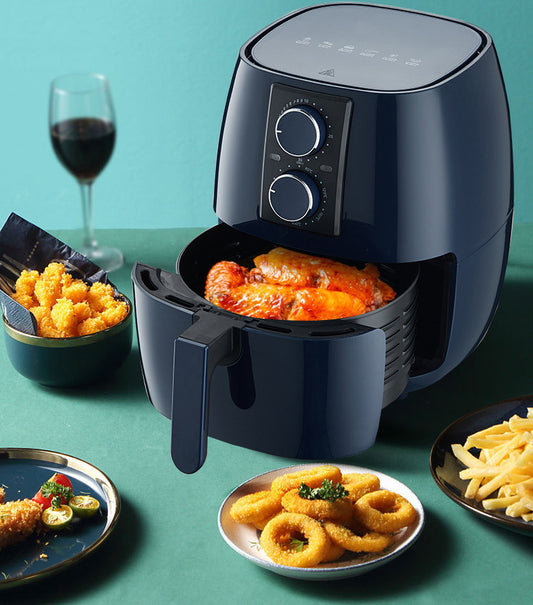 6L Large Capacity Visual Air Fryer - Multi-Function Electric Oven & Fryer