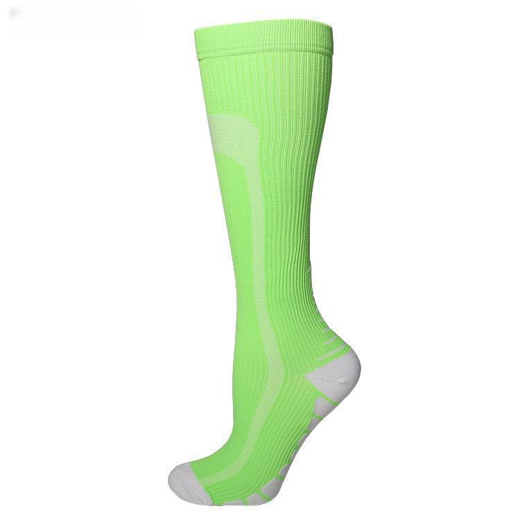 Professional Women's Long Compression Socks - High Elastic Sports Pressure Socks