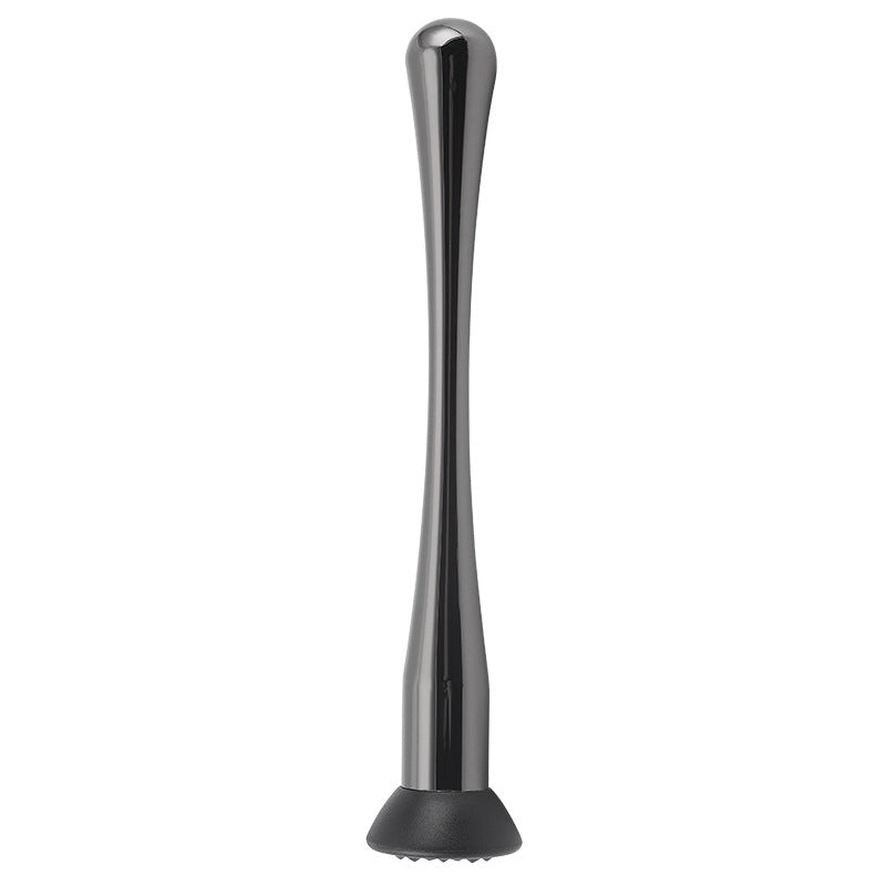 Stainless Steel Cocktail Muddler - Ice Crusher & Fruit Masher Bar Tool for Drink Mixing