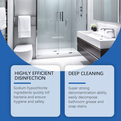 Jakehoe Bathroom Cleaning Spray | Disinfectant Cleaner with Bleach | Multi-Purpose Stain and Scale Cleaner