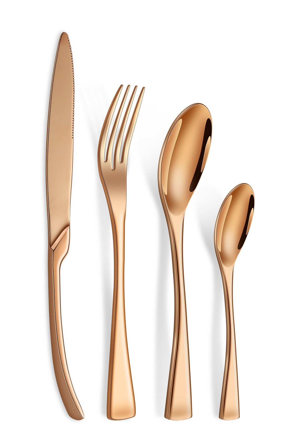 Premium Silverware Flatware Set with Steak Knife, Fork, and Spoon