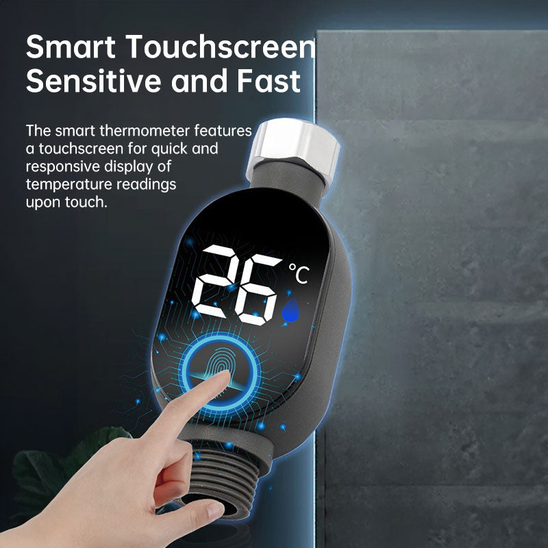 LED Digital Shower Thermometer – Real-Time Water Temperature Monitor for Safe & Comfortable Bath