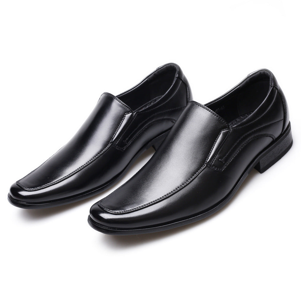 Premium Color Polishing Slip-On Leather Shoes for Men