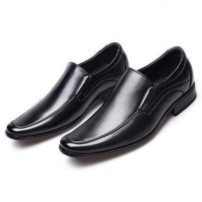 Premium Color Polishing Slip-On Leather Shoes for Men