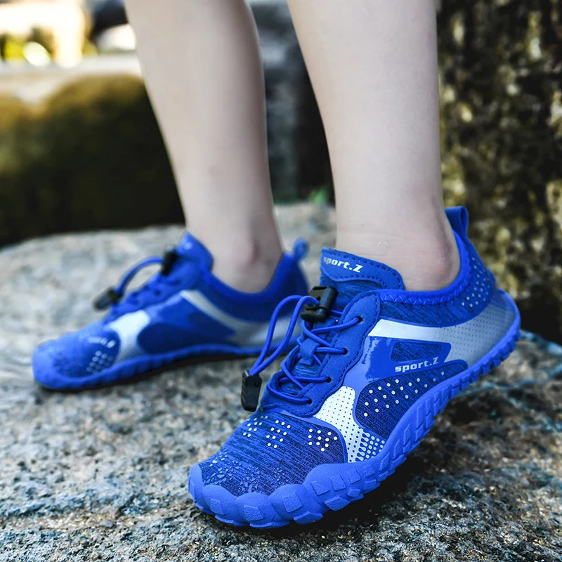 Kids' Breathable Water Shoes - Boys & Girls Swim, Dive & Beach Sneakers