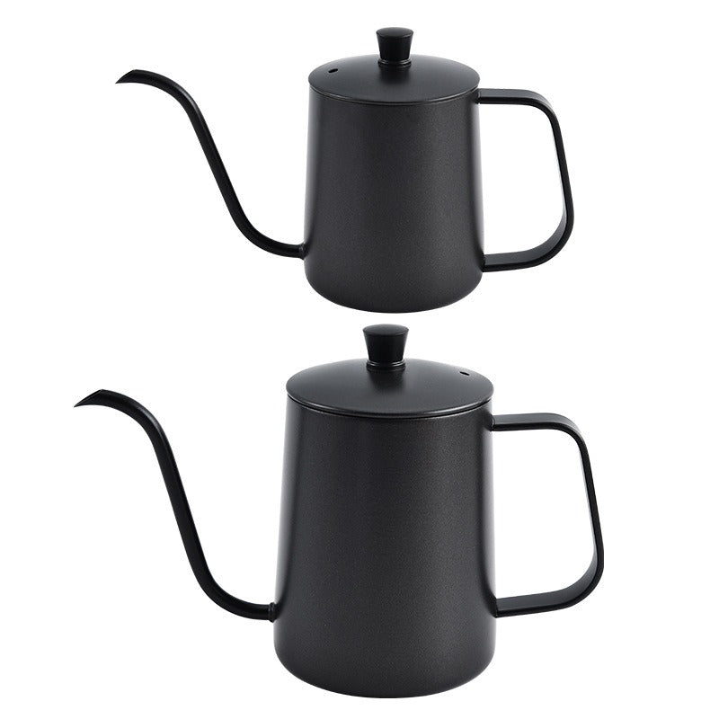 Stainless Steel Gooseneck Coffee Kettle - Narrow Long Spout Hand Brewing Pot