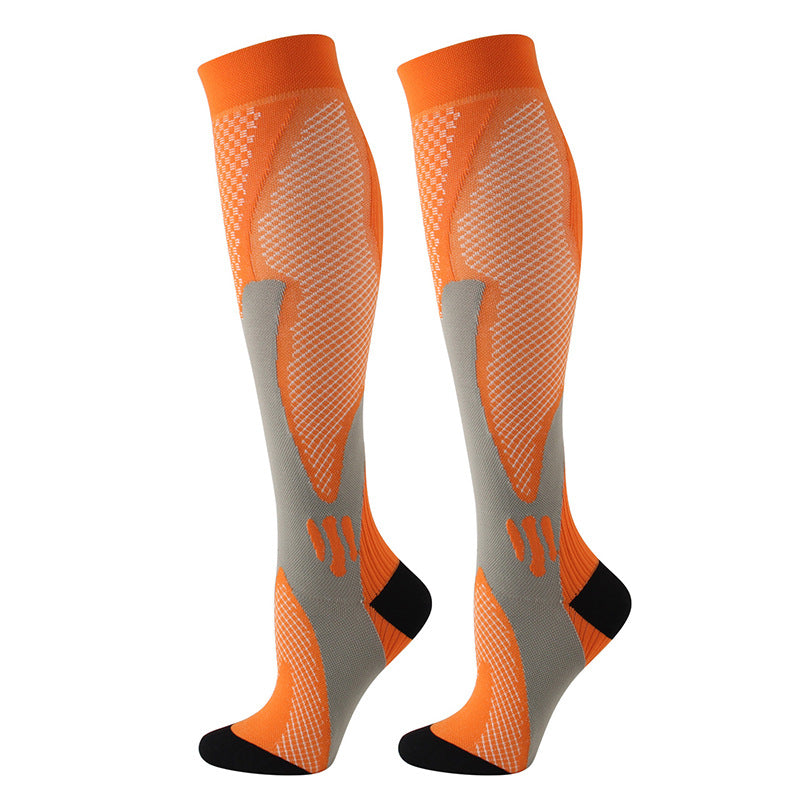 Unisex Compression Leg Sleeves for Marathon & Gym | Performance Athletic Socks