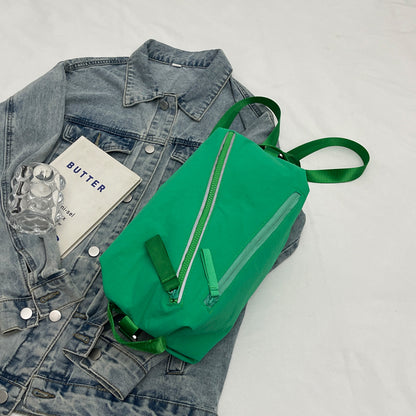 Cute Toast Design Small Backpack (Large Capacity & Crossbody Option)