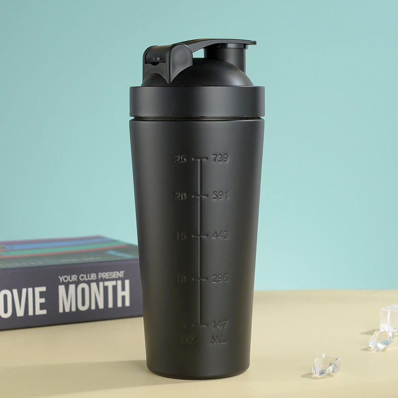 Insulated Metal Shaker Cup for Protein Shakes | BPA-Free Durable Sports Bottle