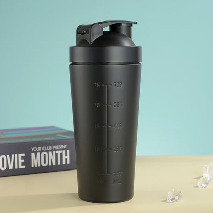 Insulated Metal Shaker Cup for Protein Shakes | BPA-Free Durable Sports Bottle