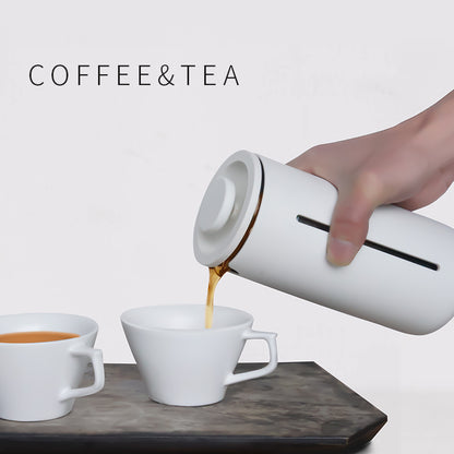 Portable Glass French Press Coffee Maker and Espresso Brewer