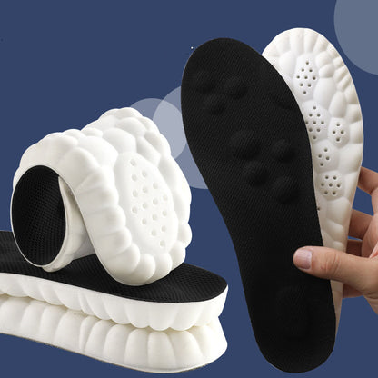 4D Cloud Soft Shock Absorbing Sports Insoles