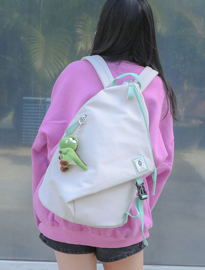 rendy High School Backpack for Girls - Large Capacity Personality Schoolbag & Leisure Shoulder Bag