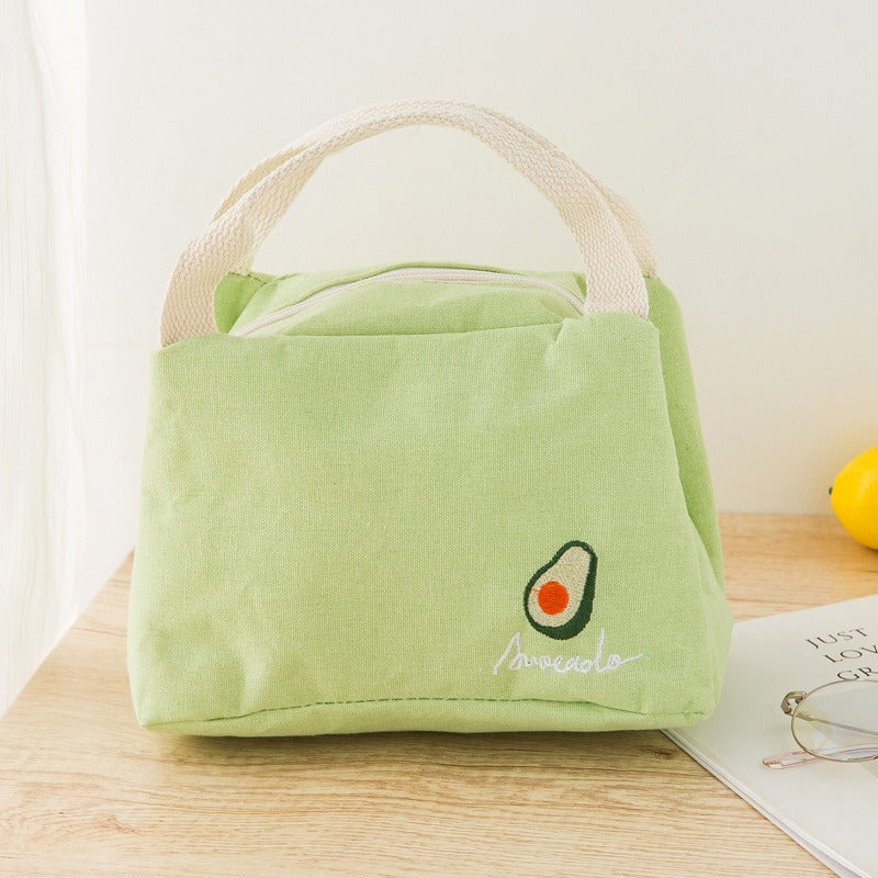 Portable Insulated Lunch Box Bag for Meal and Rice Storage