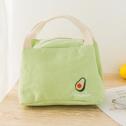 Portable Insulated Lunch Box Bag for Meal and Rice Storage