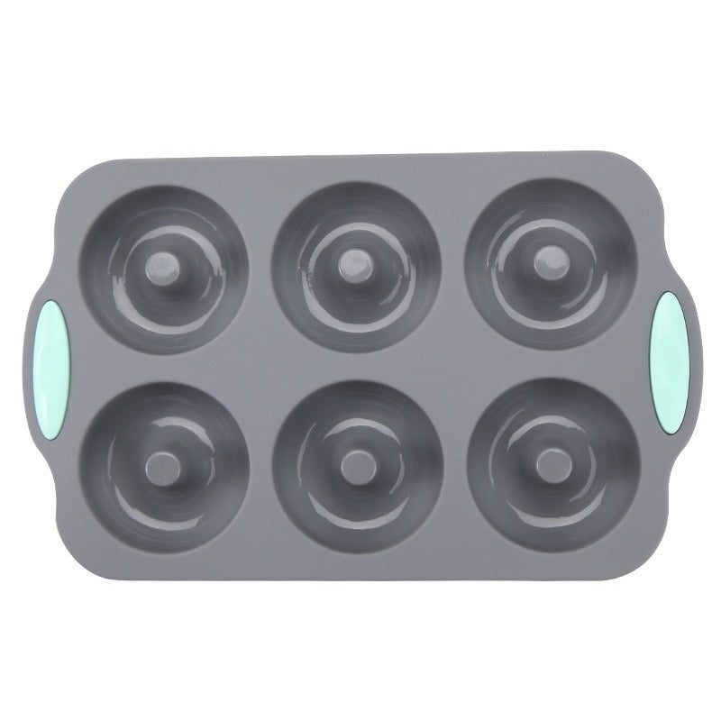 Non-Stick Silicone Chiffon Cake and Donut Mold Set - High Temperature Resistant