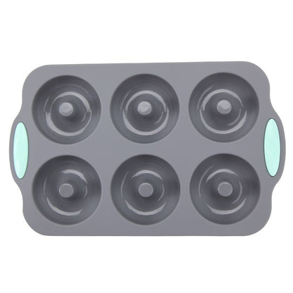 Non-Stick Silicone Chiffon Cake and Donut Mold Set - High Temperature Resistant