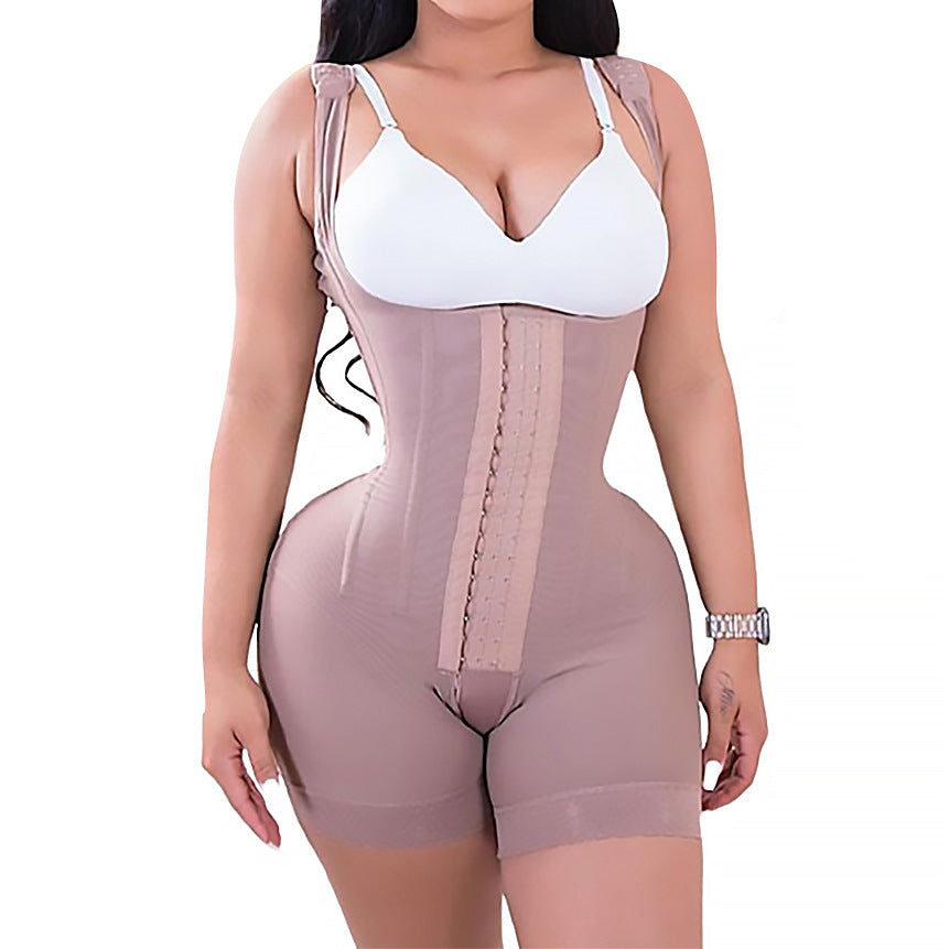 European & American Abdominal Jumpsuit Tight Fit Hip Lifting Body Shaper | Waist Training Corset Pants