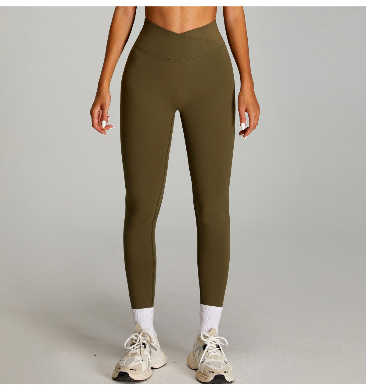 Premium High Waisted Sports Leggings for Women - Tight Fitting Yoga Pants