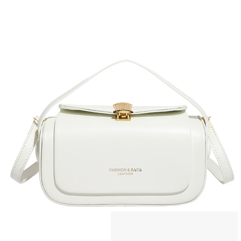 Elegant Small Retro Box Bag - Shoulder & Crossbody Handbag