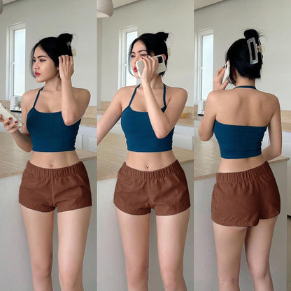 Women's Versatile Corduroy Sexy Mini Shorts