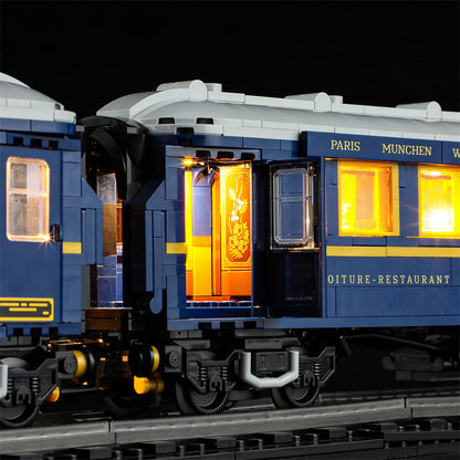 Premium Building Block Lighting Kit for Orient Express Train Set