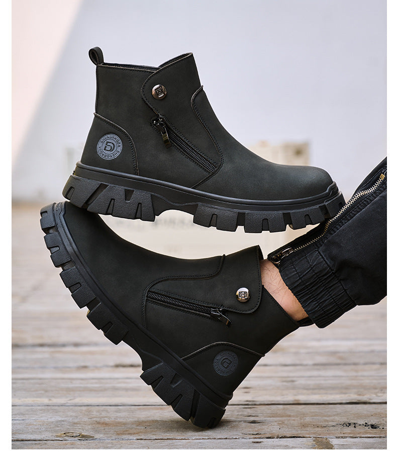 Welders' Labor Protection Anti Smashing and Anti Piercing Safety Shoes