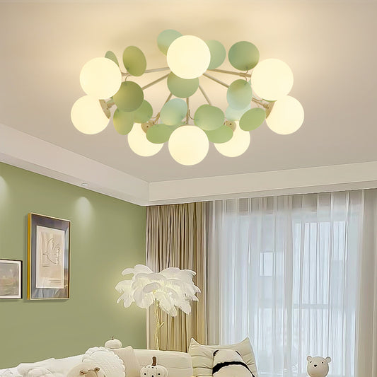 Modern Magic Bean Bubble Ceiling Light - Creative Nordic Chandelier for Living Room & Bedroom Decor