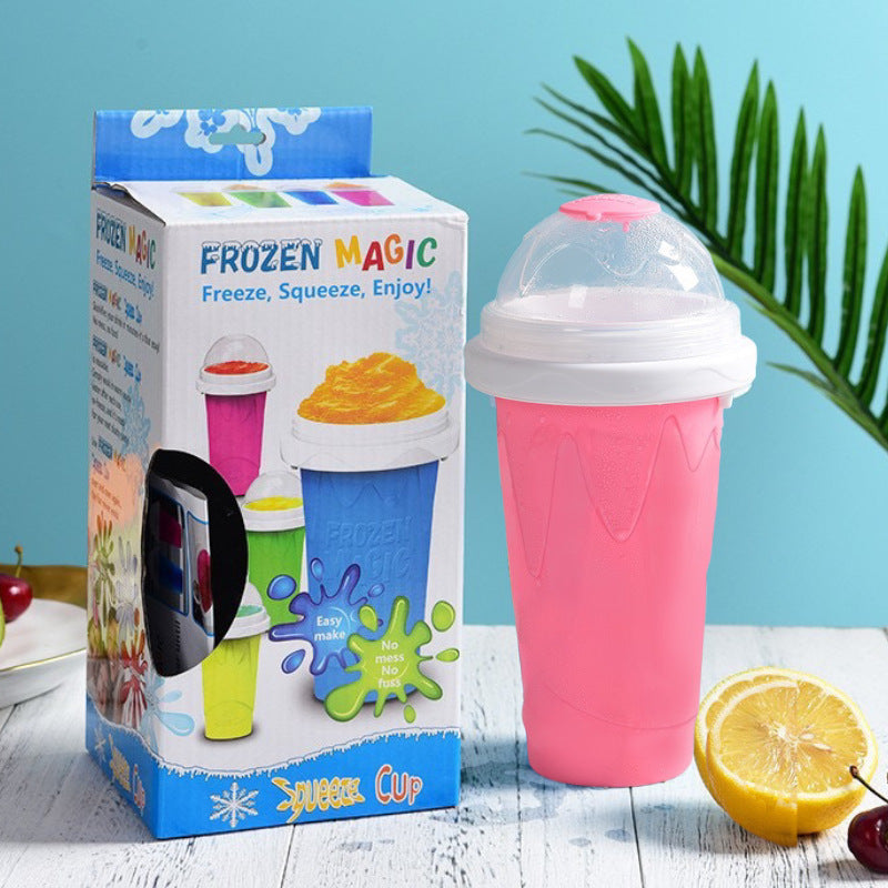 Sand Ice Cup Pinch Sand Iup Crushed Ice Cup Ice Cream Cup Summer Shake Cup Home Ice Cream Cup Summer