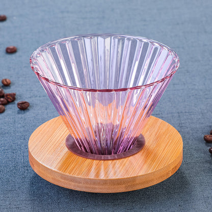Handmade Japanese Glass Pour Over Coffee Pot Set