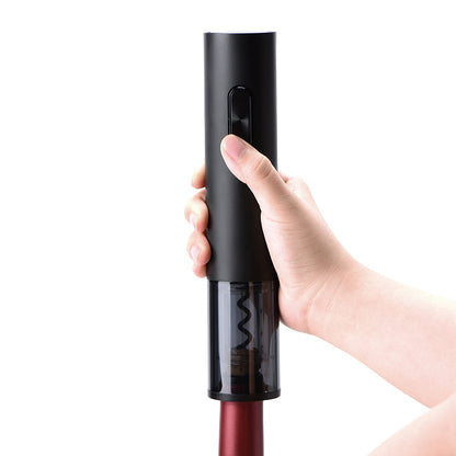 Automatic Electric Wine Opener with Foil Cutter - One-Click Rechargeable Cordless Corkscrew for Home, Party & Gifts