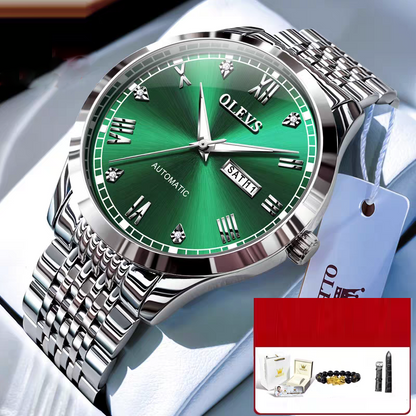 OLEVS Luxury Men's Automatic Mechanical Watch - Waterproof Luminous Business Wristwatch
