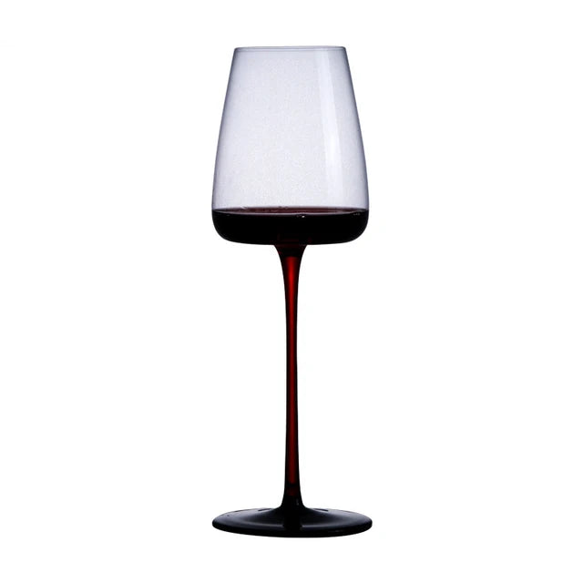 Elegant Creative Black Bow Tie Crystal Wine Glass | High-End Burgundy & Champagne Goblet