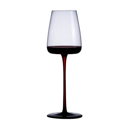 Elegant Creative Black Bow Tie Crystal Wine Glass | High-End Burgundy & Champagne Goblet