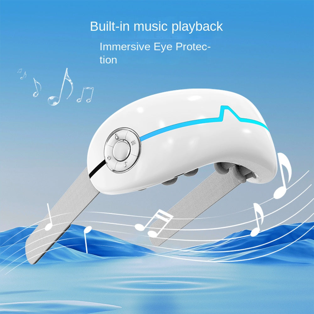 Humidifying Steam Moisturizing Eye Massager with Heat and Vibration